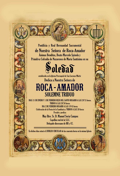 Triduo a Ntra. Sra. de Roca-Amador