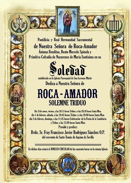 Triduo a Ntra. Sra. de Roca-Amador