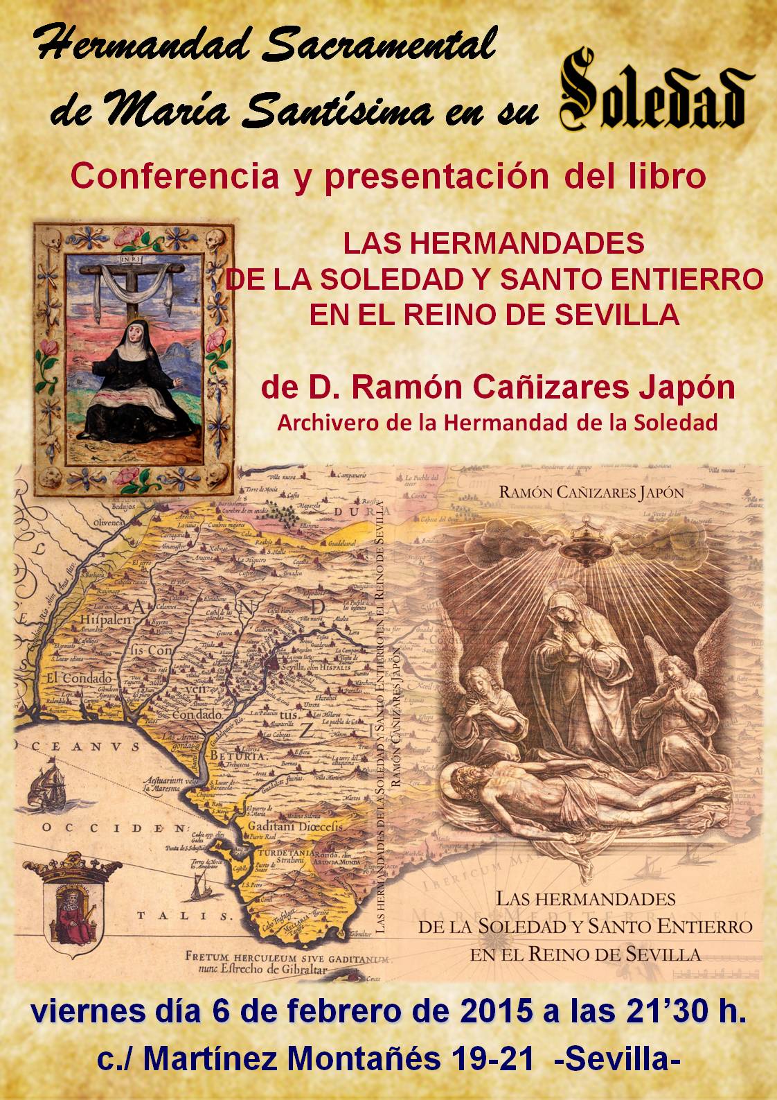 Presentación libro: Las Hermandades de la Soledad y Santo Entierro en el Reino de Sevilla