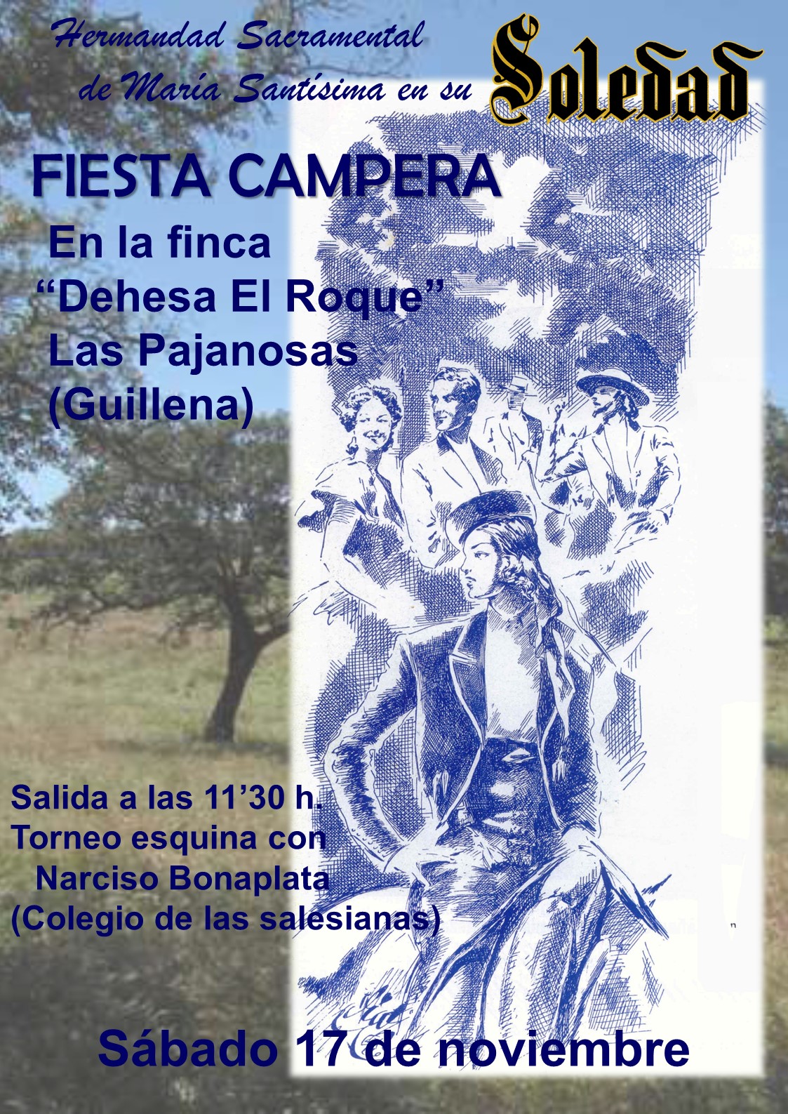 Cartel de la Convivencia Campera de la Hermandad