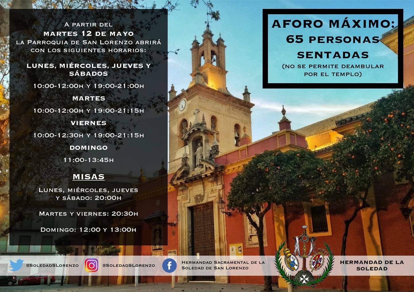 INFORMACIÓN DE LA APERTURA DE SAN LORENZO